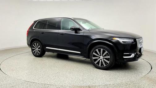 Onyx Black Metallic 2024 Volvo XC90 B5 Core Bright Theme
