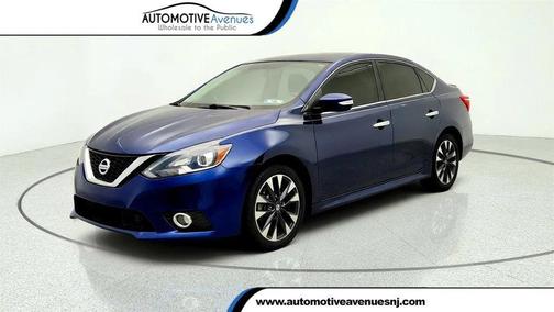 Deep Blue Pearl 2019 Nissan Sentra SR