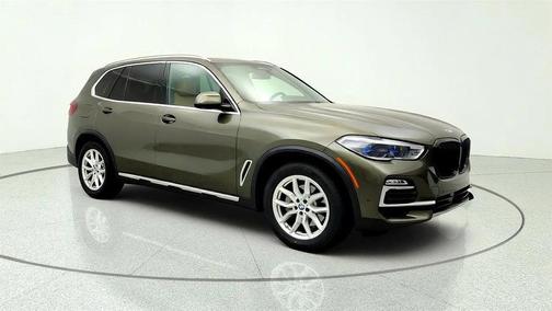 Manhattan Green Metallic 2021 BMW X5 sDrive40i SAV w/ Executive Pkg 2 and Driving Assist Pro Package