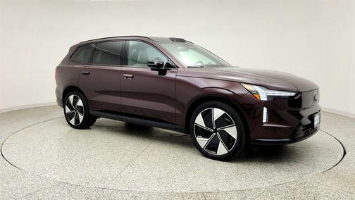 Mulberry Metallic 2025 Volvo EX90 Ultra, Twin Motor Performance, Fully electric, 6 Seats