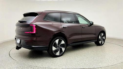 Mulberry Metallic 2025 Volvo EX90 Ultra, Twin Motor Performance, Fully electric, 6 Seats