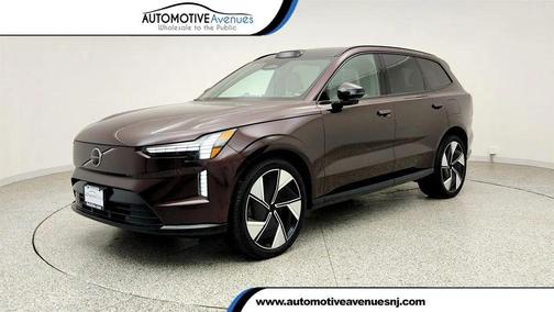 Mulberry Metallic 2025 Volvo EX90 Ultra, Twin Motor Performance, Fully electric, 6 Seats