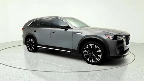 Machine Gray Metallic 2025 Mazda CX-90 PHEV Premium Plus