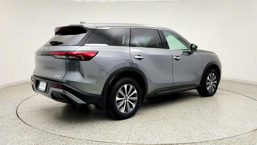 Graphite Shadow 2025 INFINITI QX60 Pure