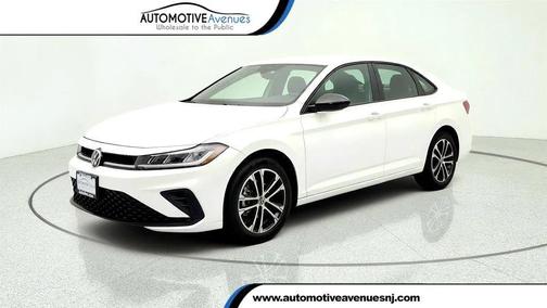 Pure White 2025 Volkswagen Jetta 1.5T Sport