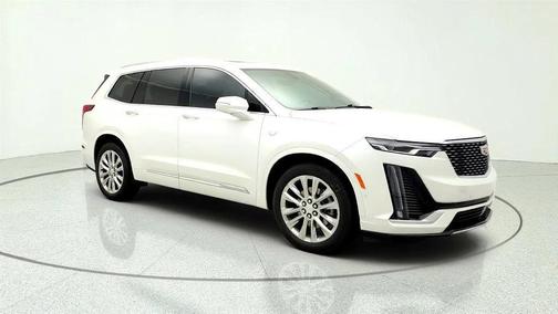 Crystal White Tricoat 2021 Cadillac XT6 Premium Luxury FWD