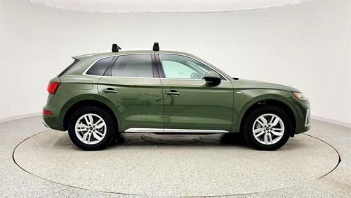 District Green Metallic 2024 Audi Q5 45 S line Premium
