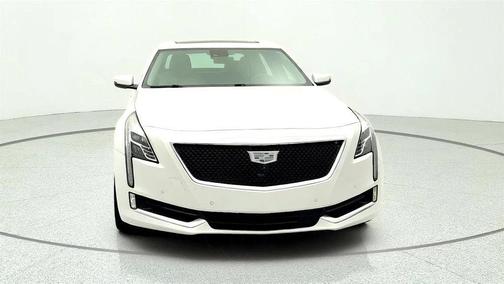 Crystal White Tricoat 2018 Cadillac CT6 3.6L Luxury