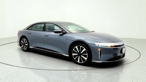 Fathom Blue Metallic 2025 Lucid Air Touring