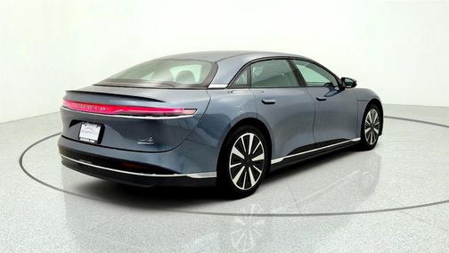 Fathom Blue Metallic 2025 Lucid Air Touring