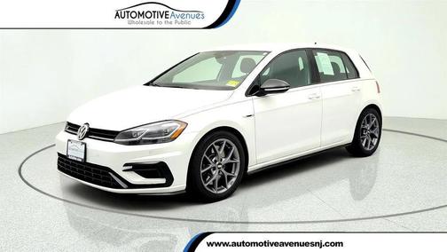 Oryx White Pearl 2019 Volkswagen Golf R 2.0T DSG
