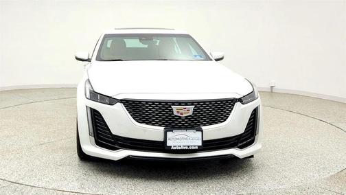 Crystal White Tricoat 2020 Cadillac CT5 Premium Luxury RWD