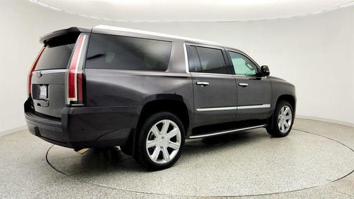 Dark Granite Metallic 2018 Cadillac Escalade ESV Luxury