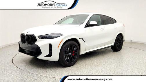 Mineral White Metallic 2025 BMW X6 xDrive40i