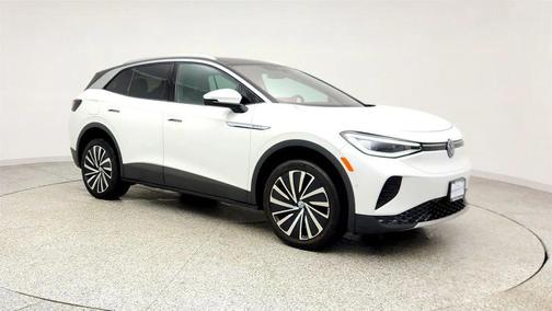 Opal White w/Black Roof 2023 Volkswagen ID.4 Pro S Plus AWD