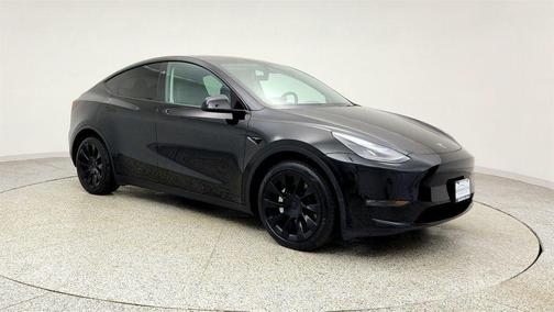 Solid Black 2024 Tesla Model Y Long Range Dual Motor All-Wheel Drive