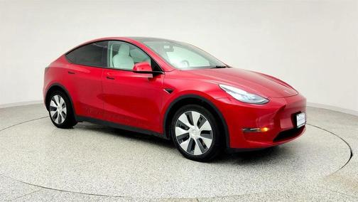 Red Multi-Coat 2020 Tesla Model Y Long Range Dual Motor All-Wheel Drive