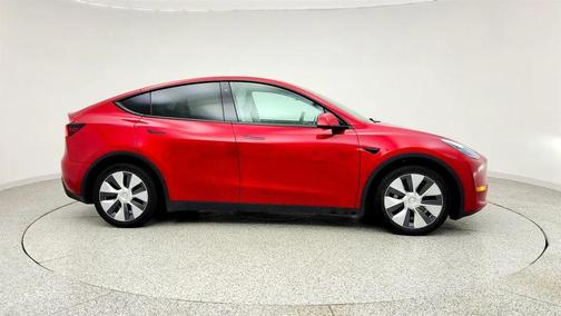 Red Multi-Coat 2020 Tesla Model Y Long Range Dual Motor All-Wheel Drive