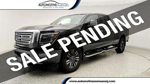 Super Black 2023 Nissan Titan XD Platinum Reserve