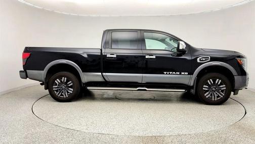 Super Black 2023 Nissan Titan XD Platinum Reserve