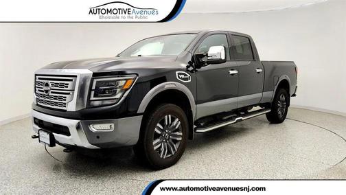 Super Black 2023 Nissan Titan XD Platinum Reserve