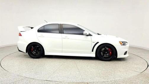 Wicked White 2015 Mitsubishi Lancer Evolution GSR