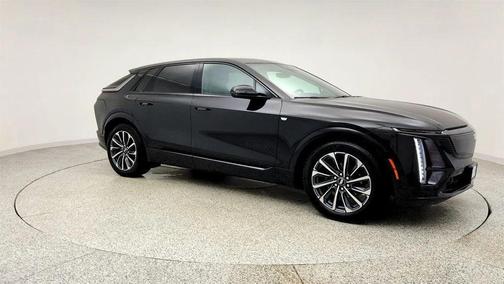 Stellar Black Metallic 2025 Cadillac LYRIQ Sport
