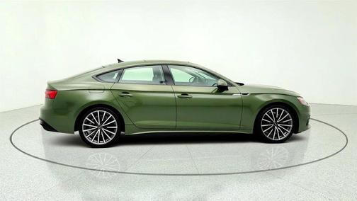 District Green Metallic 2022 Audi A5 Sportback Premium Plus