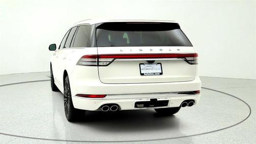 Pristine White Metallic Tri-Coat 2020 Lincoln Aviator Black Label AWD