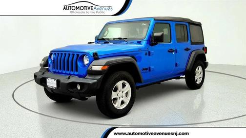 Hydro Blue Pearlcoat 2022 Jeep Wrangler Unlimited Sport