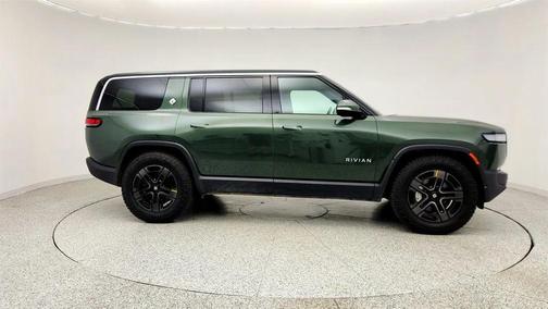 Forest Green 2024 Rivian R1S Adventure Dual-Motor Large Pack w/ All Terrain Upgrade