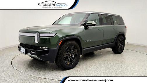 Forest Green 2024 Rivian R1S Adventure Dual-Motor Large Pack w/ All Terrain Upgrade
