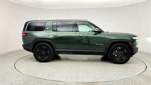 Forest Green 2024 Rivian R1S Adventure Dual-Motor Large Pack w/ All Terrain Upgrade