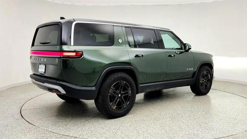 Forest Green 2024 Rivian R1S Adventure Dual-Motor Large Pack w/ All Terrain Upgrade