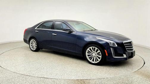 Dark Adriatic Blue Metallic 2016 Cadillac CTS 2.0L Turbo Performance