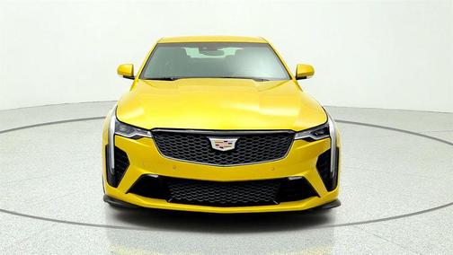 Cyber Yellow Metallic 2024 Cadillac CT4-V V-Series Blackwing