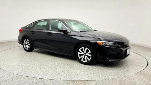 Crystal Black Pearl 2023 Honda Civic LX