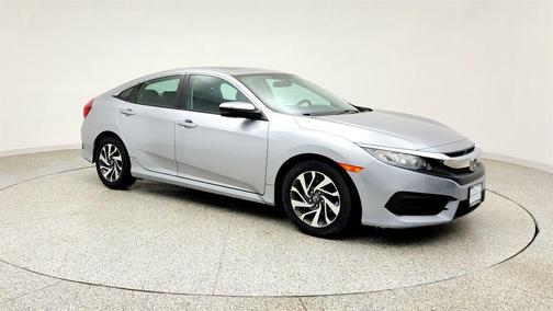 Lunar Silver Metallic 2017 Honda Civic EX