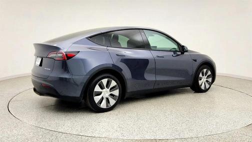Midnight Silver Metallic 2023 Tesla Model Y Long Range AWD w/ Self-Driving, Acceleration Boost & 7 Seat Int.