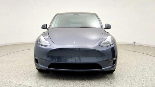 Midnight Silver Metallic 2023 Tesla Model Y Long Range AWD w/ Self-Driving, Acceleration Boost & 7 Seat Int.