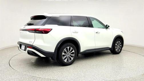 Glacier White 2023 INFINITI QX60 Pure