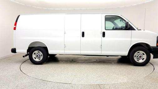 Summit White 2025 GMC Savana 2500 RWD 3500 Extended Wheelbase Work Van