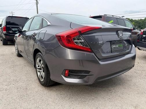Modern Steel Metallic 2016 Honda Civic LX