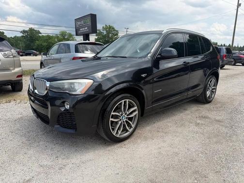 Black 2017 BMW X3 sDrive28i