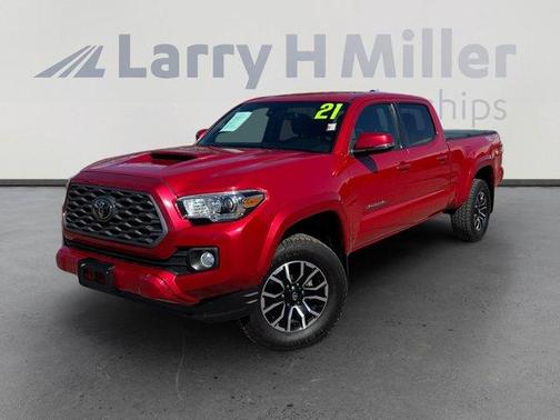 Barcelona Red Metallic 2021 Toyota Tacoma