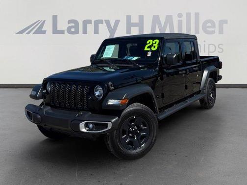 Black Clearcoat 2023 Jeep Gladiator Sport
