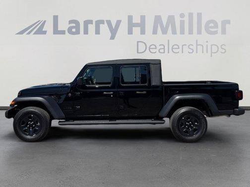 Black Clearcoat 2023 Jeep Gladiator Sport