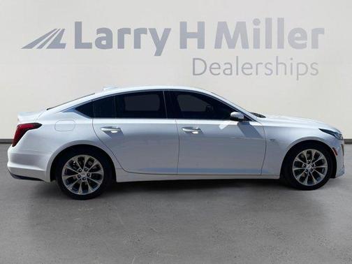 Summit White 2022 Cadillac CT5 Premium Luxury RWD