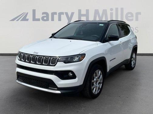 Bright White Clearcoat 2025 Jeep Compass Limited