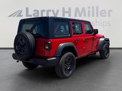 Firecracker Red Clearcoat 2026 Jeep Wrangler Sport